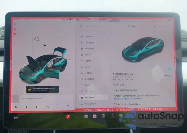 5YJ3E1EB0KF494508: 43280818