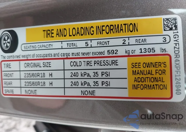 1GYFZDR4XPF124940: 43280912