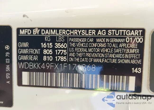 WDBKK49FX1F171868: 43281093