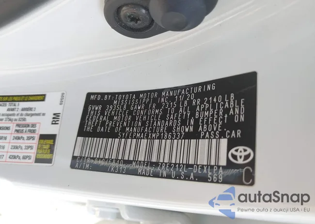 5YFEPMAEXMP186337: 43281116