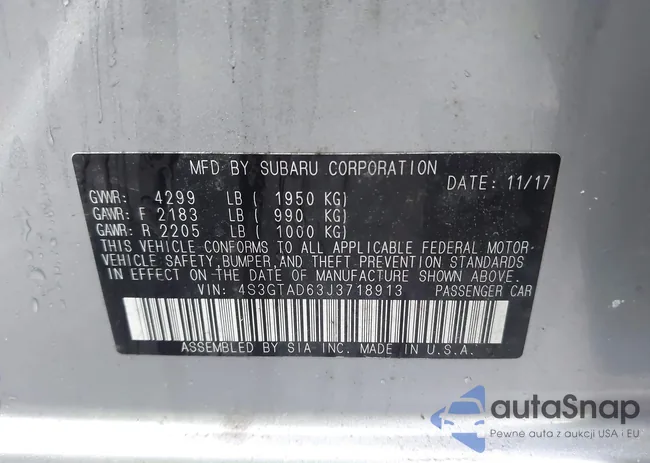 4S3GTAD63J3718913: 43281135