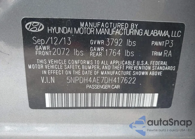 5NPDH4AE7DH417622: 43281229