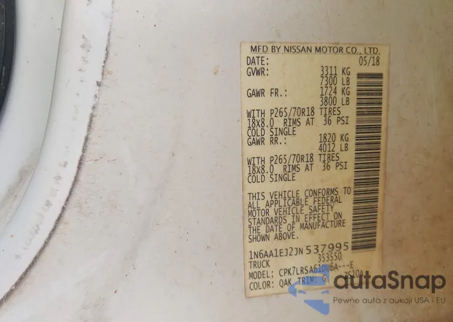 1N6AA1EJ2JN537995: 43281264