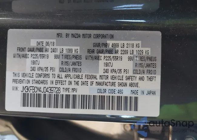 JM3KFBCM4J0439728: 43281341