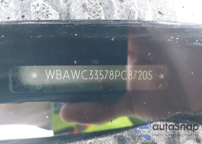 WBAWC33578PC87205: 43282000