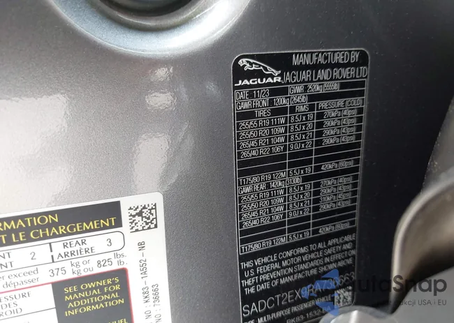 SADCT2EX9RA736663: 43282107