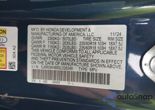 5J6RS6H88SL028249: 43282169