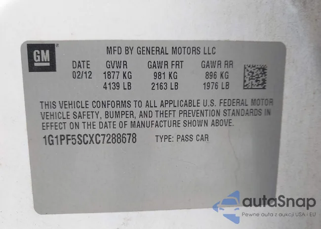 1G1PF5SCXC7288678: 43282198