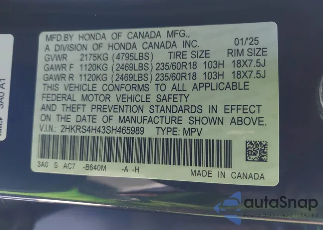 2HKRS4H43SH465989: 43282221