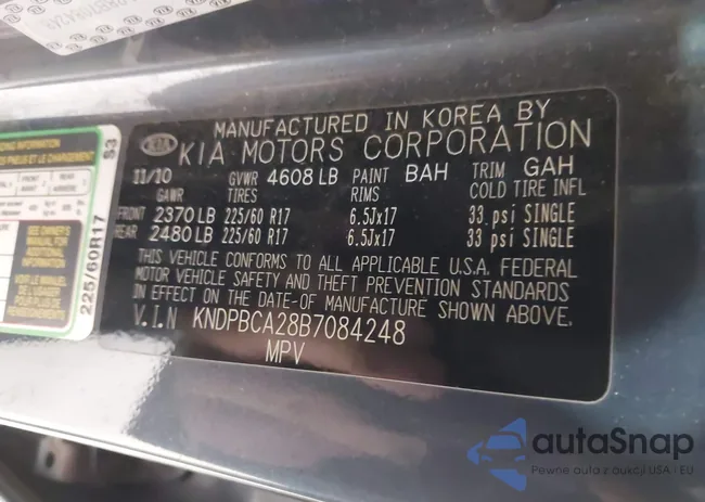 KNDPBCA28B7084248: 43283061