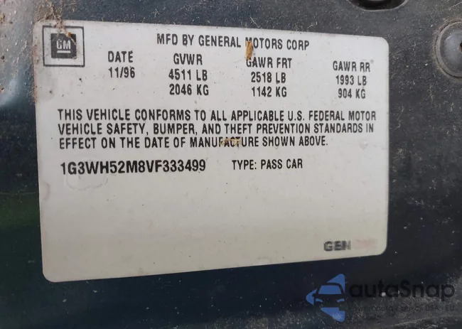 1G3WH52M8VF333499: 43282635