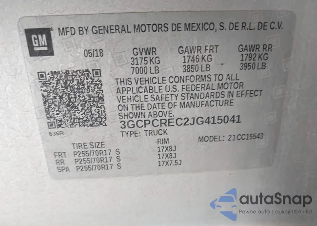 3GCPCREC2JG415041: 43282710