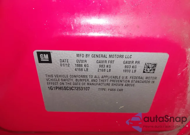 1G1PH5SC9C7253107: 43283823