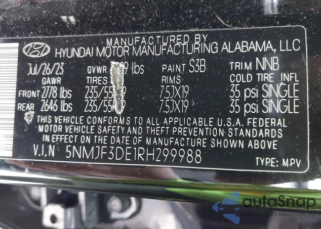 5NMJF3DE1RH299988: 43283857