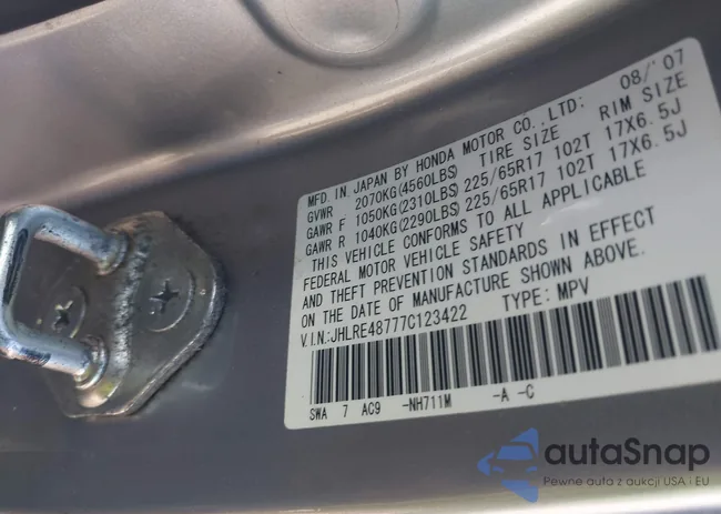 JHLRE48777C123422: 43284026