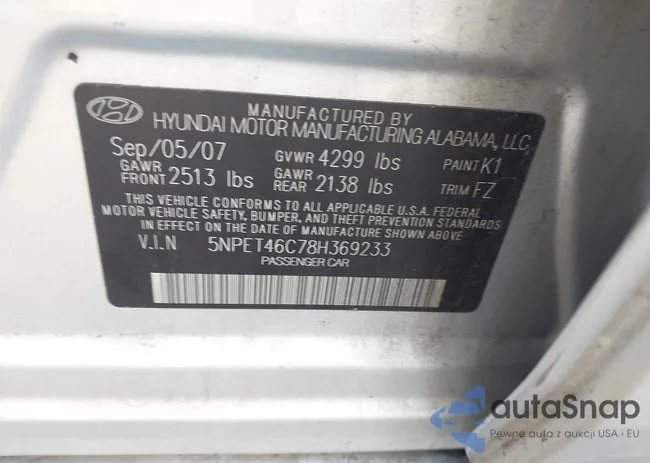 5NPET46C78H369233: 43284034