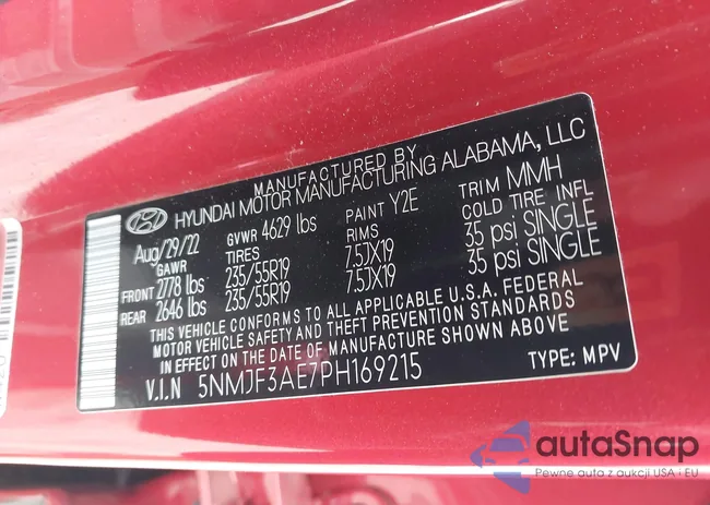 5NMJF3AE7PH169215: 43284104