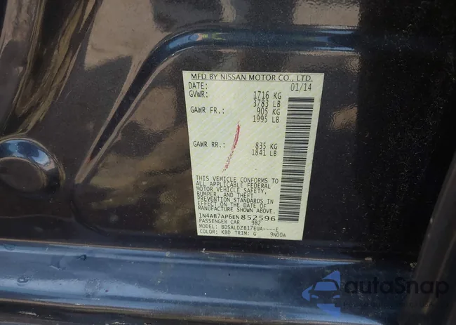 1N4AB7AP6EN852596: 43283633