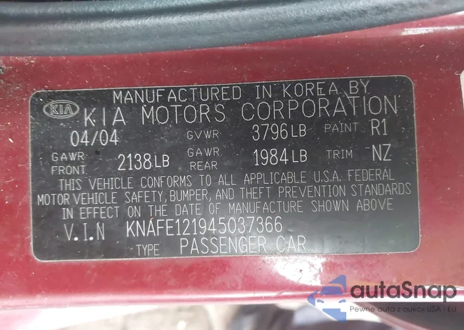 KNAFE121945037366: 43284970