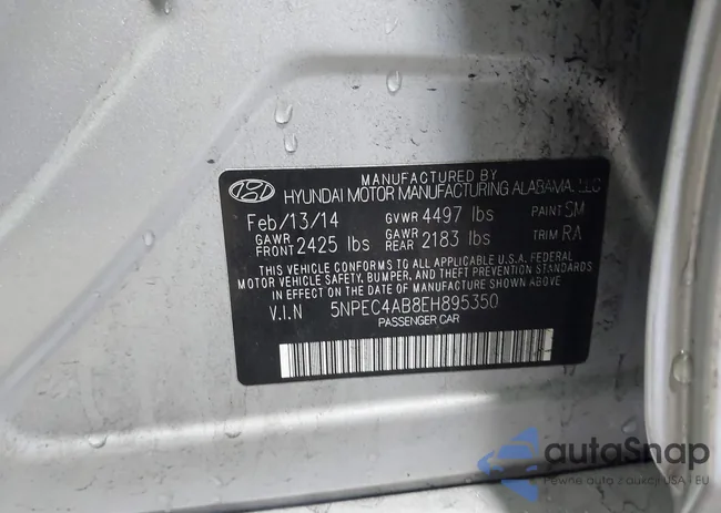 5NPEC4AB8EH895350: 43285090