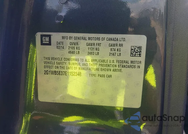 2G1WB5E37E1152348: 43285339