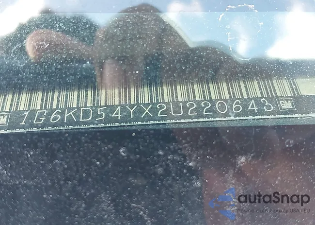 1G6KD54YX2U220643: 43286070
