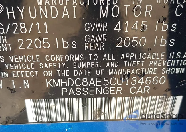 KMHDC8AE5CU134660: 43286120