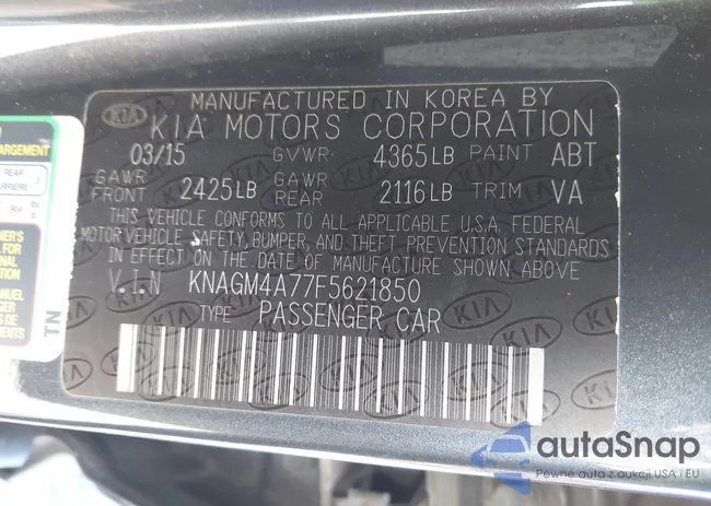 KNAGM4A77F5621850: 43285626