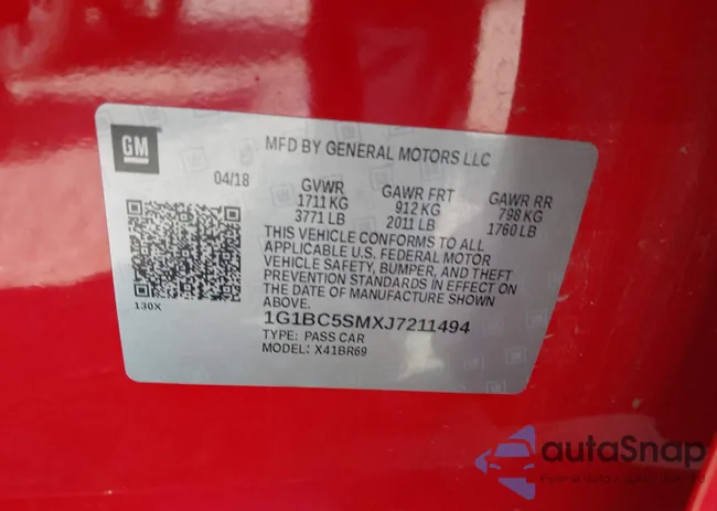 1G1BC5SMXJ7211494: 43286902