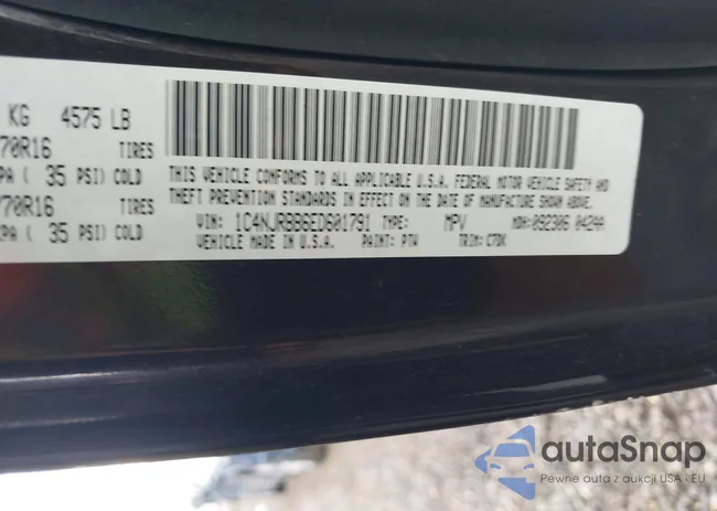 1C4NJRBB6ED601791: 43286915