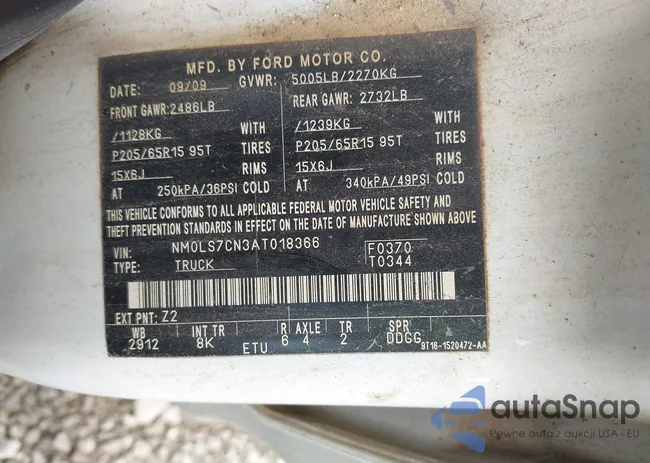 NM0LS7CN3AT018366: 43287046