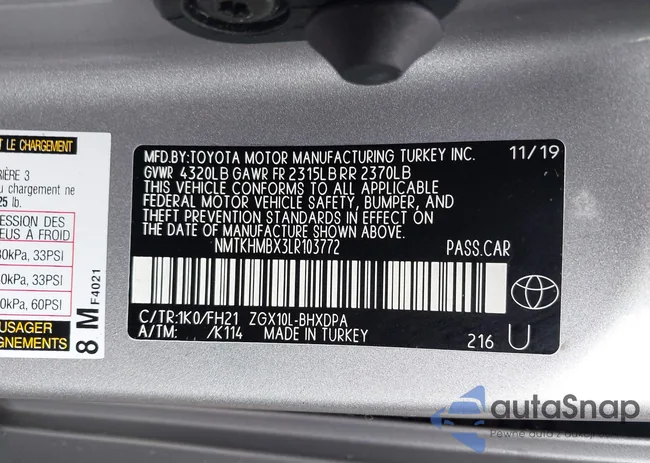 NMTKHMBX3LR103772: 43287068