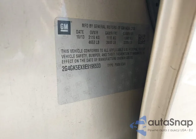 2G4GK5EX8E9196533: 43287084