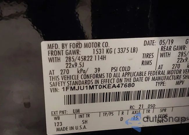 1FMJU1MT0KEA47680: 43287258