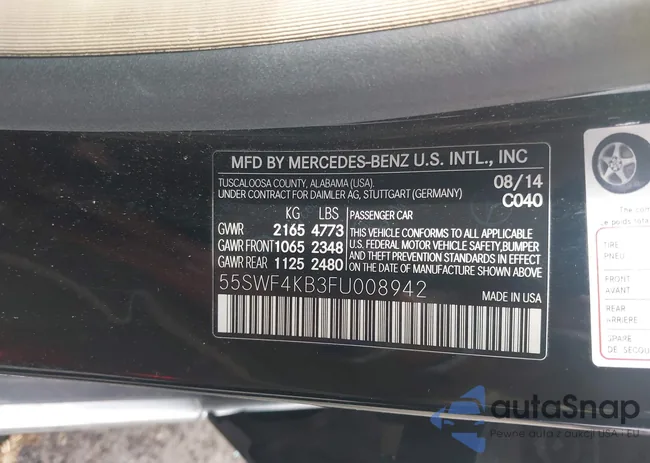 55SWF4KB3FU008942: 43287355