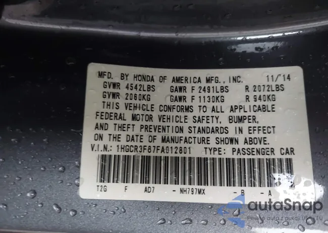 1HGCR3F87FA012801: 43286442