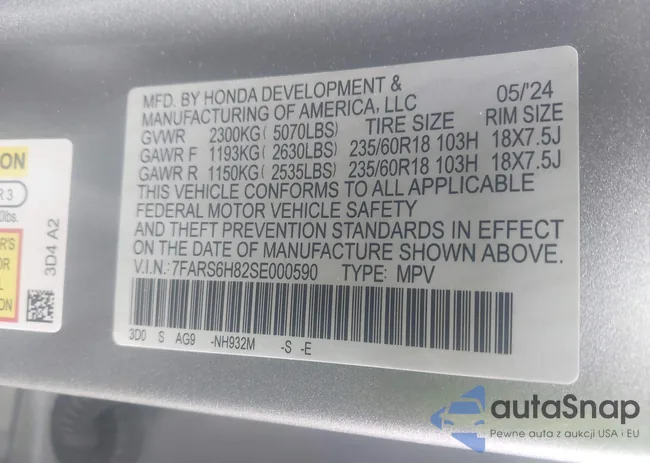 7FARS6H82SE000590: 43286607