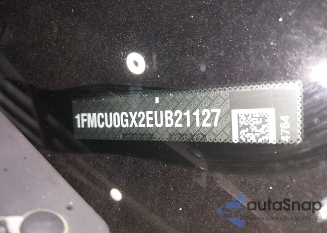 1FMCU0GX2EUB21127: 43286620