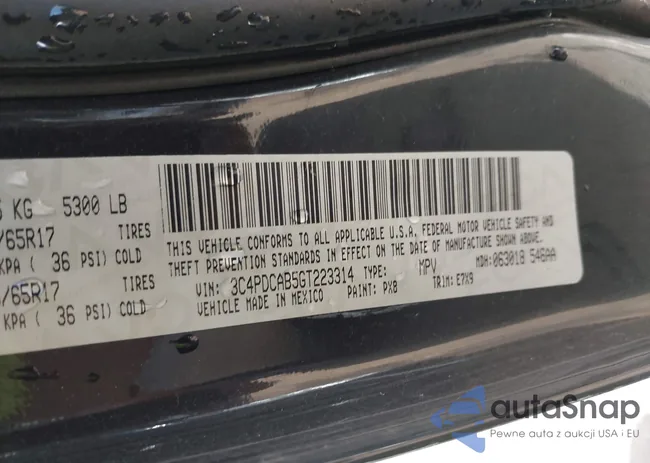 3C4PDCAB5GT223314: 43286698