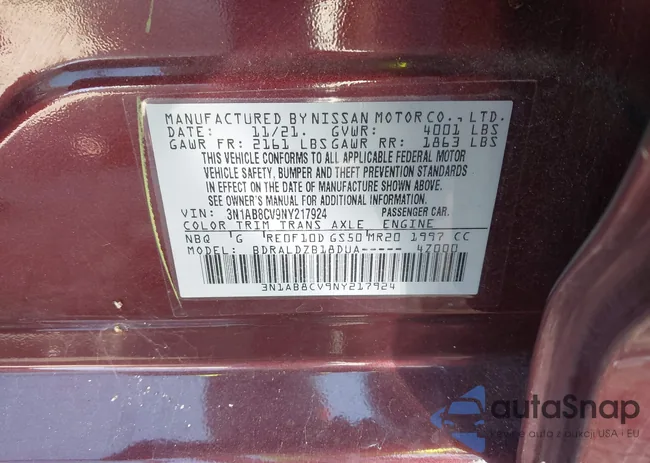 3N1AB8CV9NY217924: 43287808