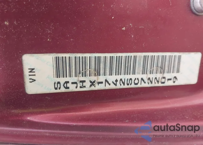 SAJHX1742SC722019: 43287903