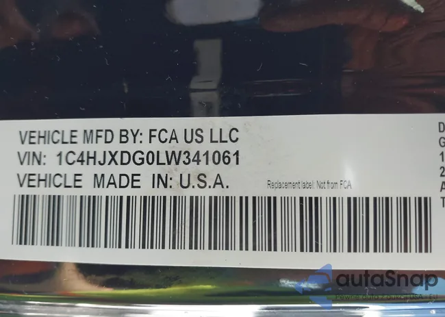 1C4HJXDG0LW341061: 43288076