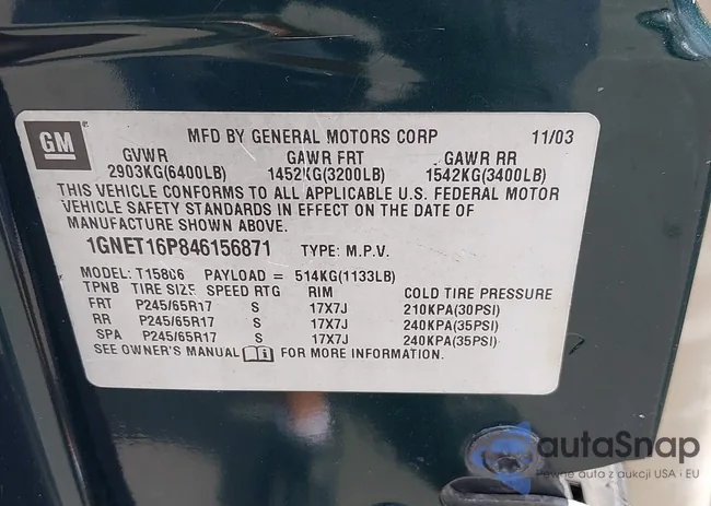 1GNET16P846156871: 43288172