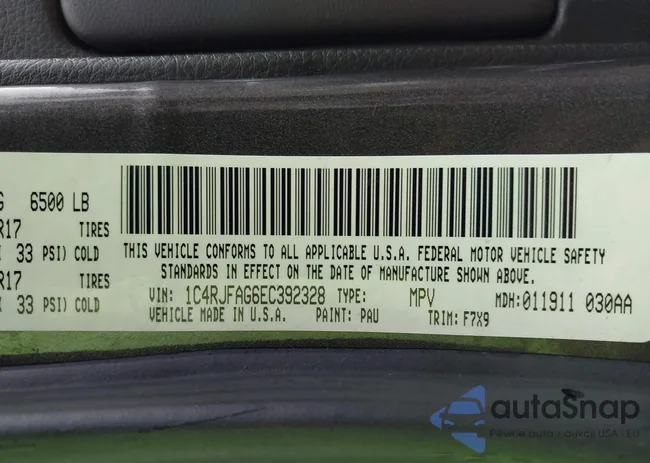 1C4RJFAG6EC392328: 43288215