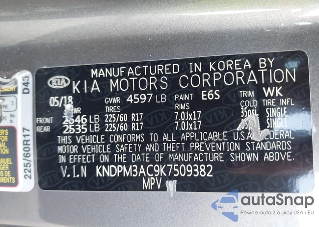 KNDPM3AC9K7509382: 43288268