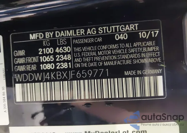 WDDWJ4KBXJF659771: 43287622