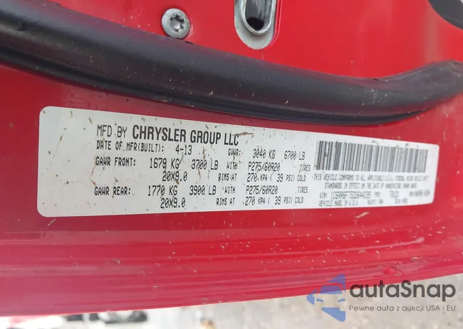 1C6RR6FT5DS644239: 43287774