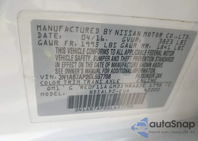 3N1AB7AP2GL657708: 43288861