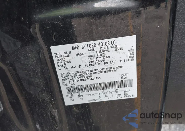 5LTPW18576FJ24451: 43289058