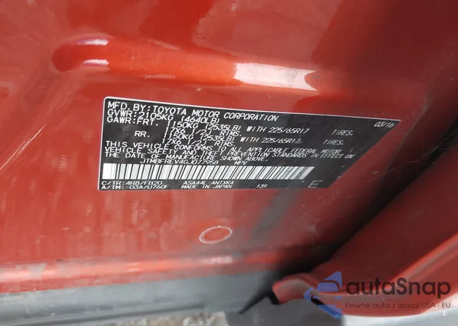 JTMBFREV4GJ077958: 43289073